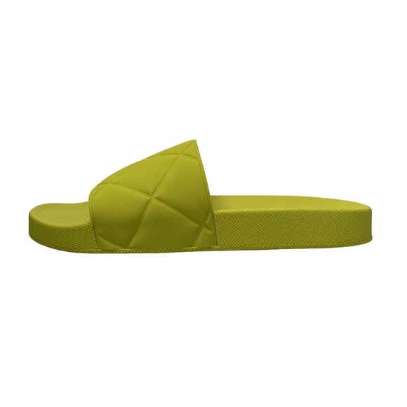 BOTTEGA VENETA The Slider Light Green Kiwi (yellow-green) - Sandals 480-080425 - Picture 1 of 12